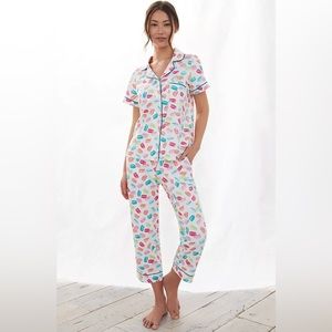 NWT BedHead Les Macarons Paris France Short Sleeved PJ Set- Mais oui!